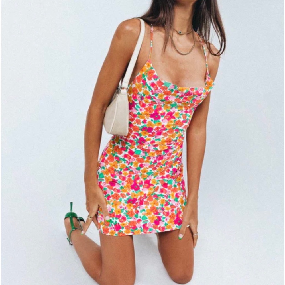 Floral Princess Polly Dress